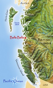 Bella Bella Map